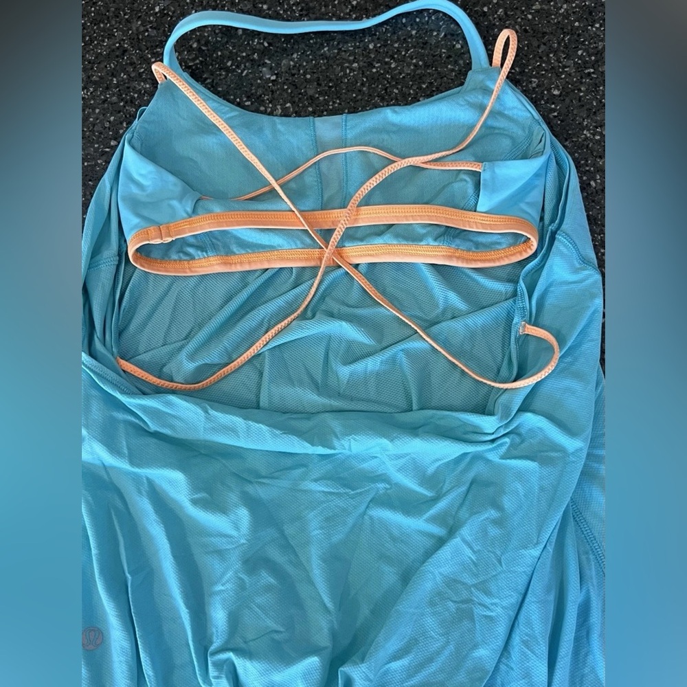 Lululemon Flow & Go Tank Yoga Gym Workout Activewear Fitness Running Strappy - Picture 12 of 13